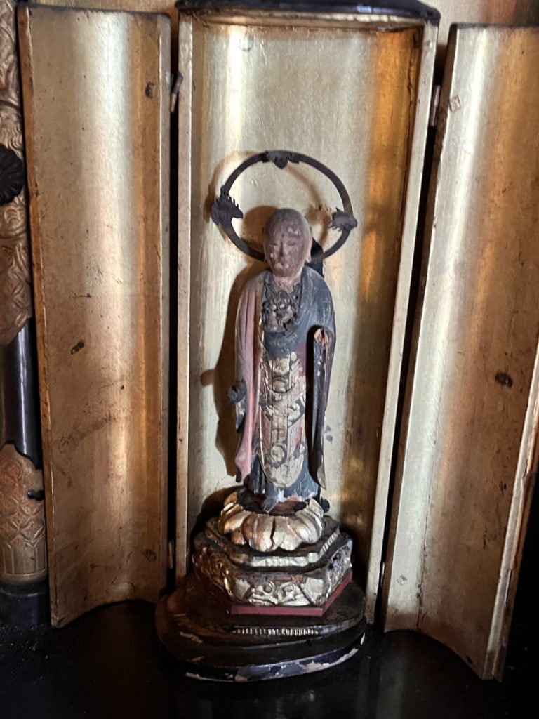 地蔵菩薩（仏像）と厨子の修復